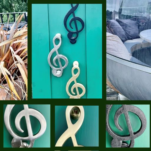 Music Treble Clef Door Knockers