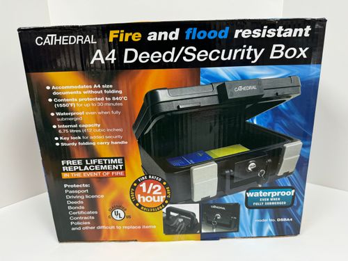 Fire & Flood Resistant Safety Box
