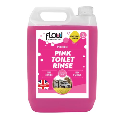 Pink Toilet Rinse