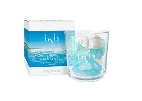 New! Inis Home Scented Seashells & Sea Glass 250g