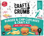 Burger and Chips Cupcake Kit