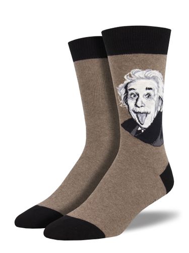 EINSTEIN PORTRAIT Socks