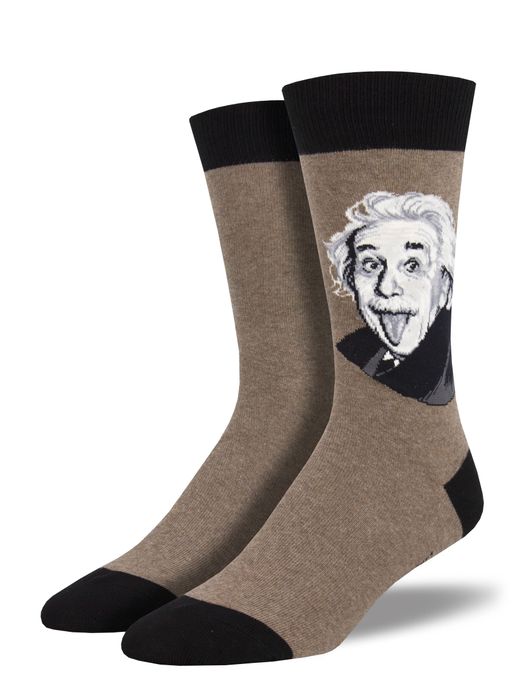 EINSTEIN PORTRAIT Socks