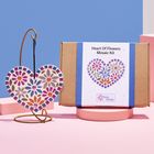 Heart Of Flowers Mosaic Kit
