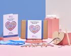 Heart Of Flowers Mosaic Kit