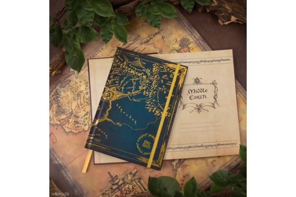 LOTR Foldable Map Notebook
