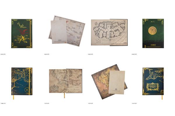 LOTR Foldable Map Notebook
