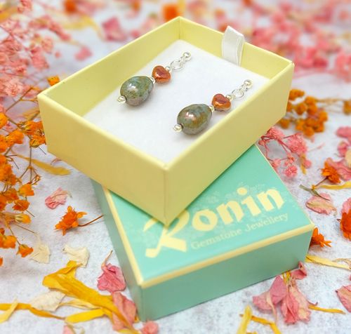 Sunshine earrings by Ronin Jewellery