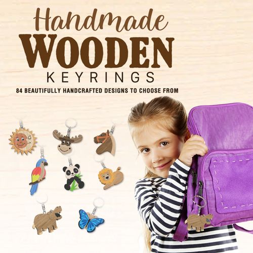 Handmade Wooden Keyrings