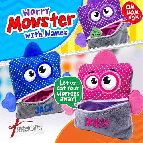 Worry Monster with Names