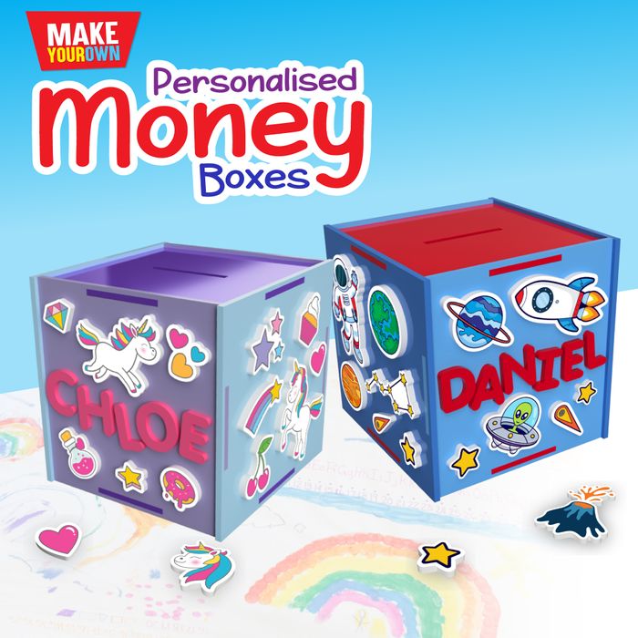 Personalised Children’s Money Boxes Spring Fair 2025