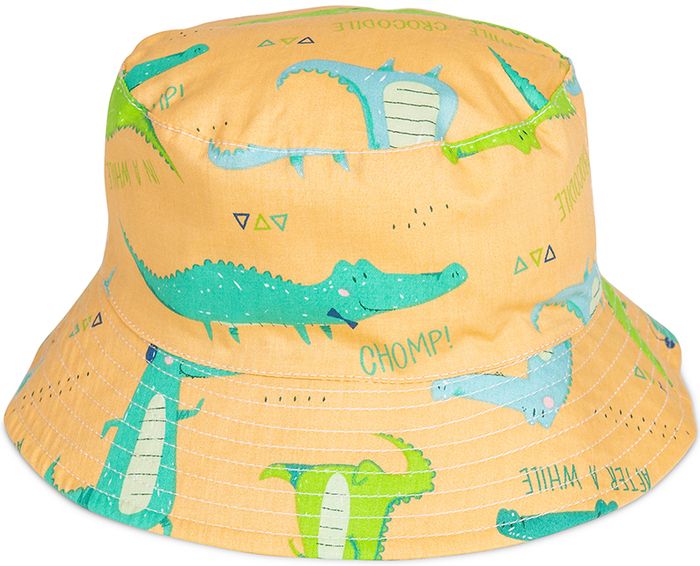 B329- Baby croc print bush hat