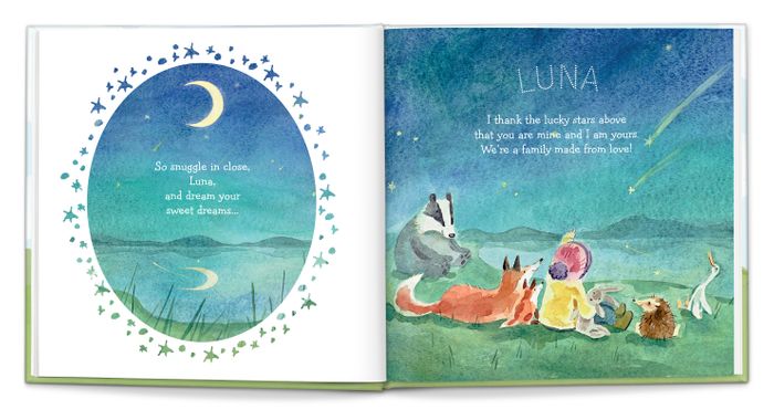 New Cutie in Town Personalised Book