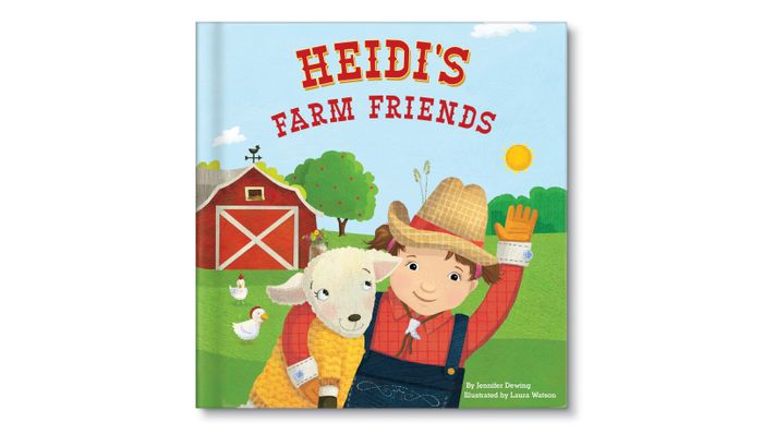 My Farm Friends Personalised Board Book