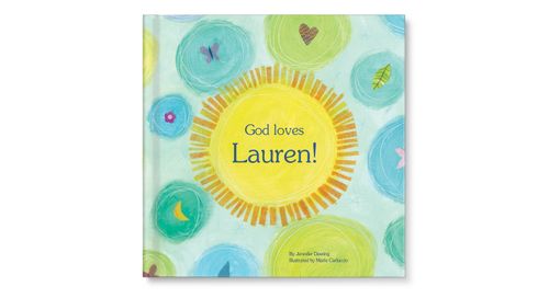God Loves You! Personalised Book