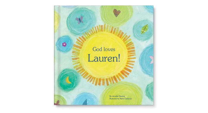 God Loves You! Personalised Book