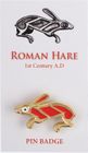 CELTIC WHITE HORSE 3D PIN BADGE