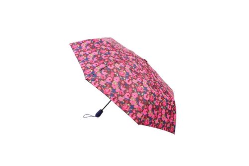 Floral Poppy Print Umbrella (Short)