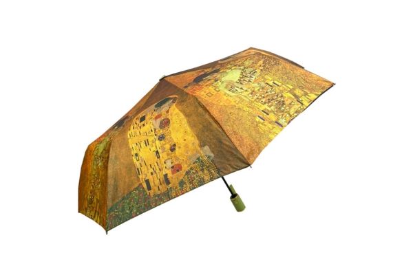 Art Print Umbrella Collection (Short) - Klimt The Kiss
