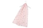 Silver Bee Print Scarf - Baby Pink