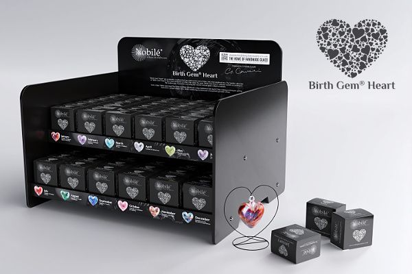 Birth Gem Heart® Stand - New Design for 2025