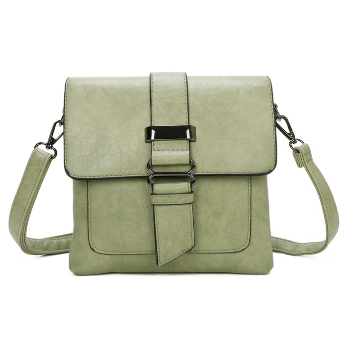 Classic Front Buckle Cross Body Bag Shoulder Bag