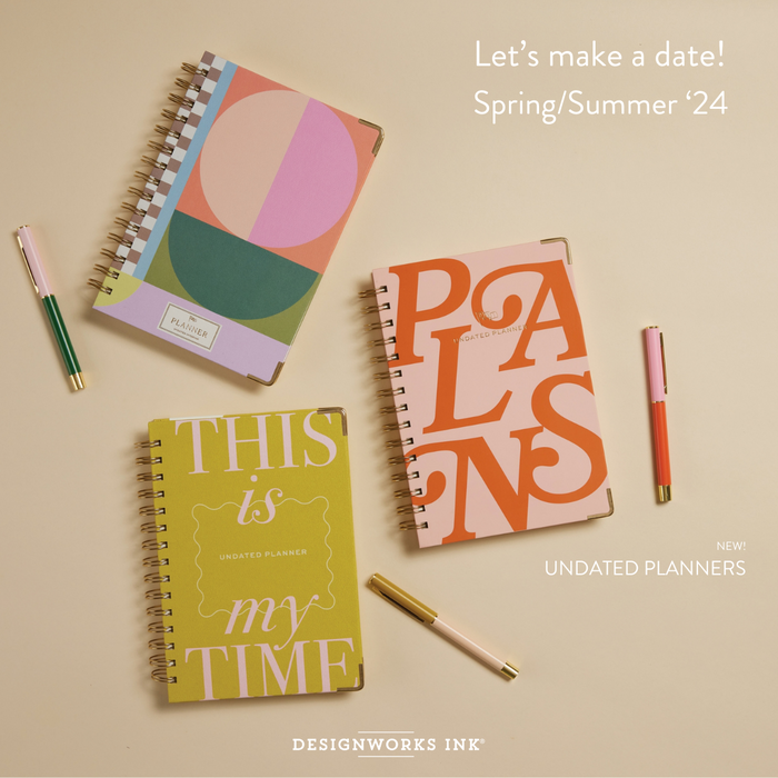 Designworks Ink Undated Planners Spring Fair 2025