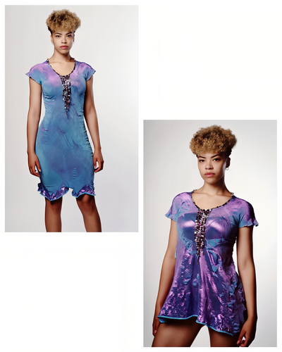 Purple Nerik dress