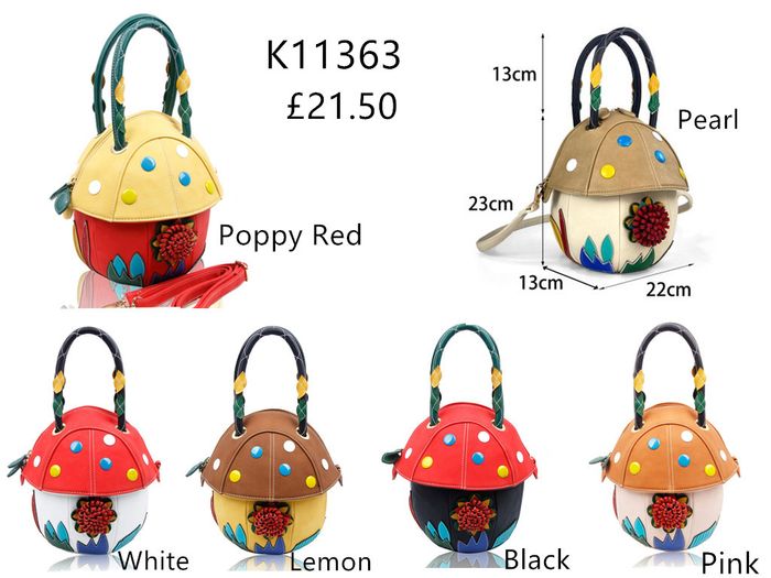 K11363 Mushroom handbag