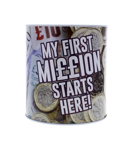 XL-MONEY TINS MY FIRST MILLION STARTS HERE