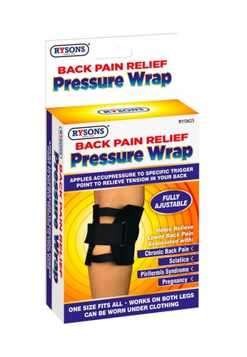 BACK PAIN RELIEF PRESSURE WRAP ADJUSTABLE