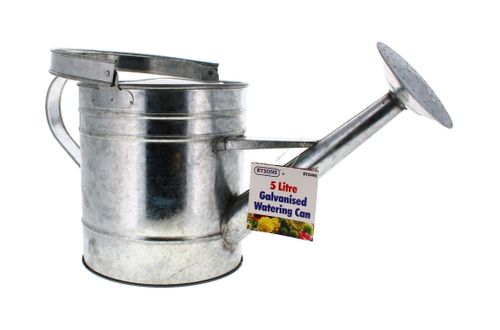 5L GALVANISED WATERING CAN