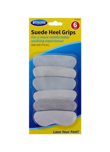 SUEDE HEEL GRIPS 6 PACK