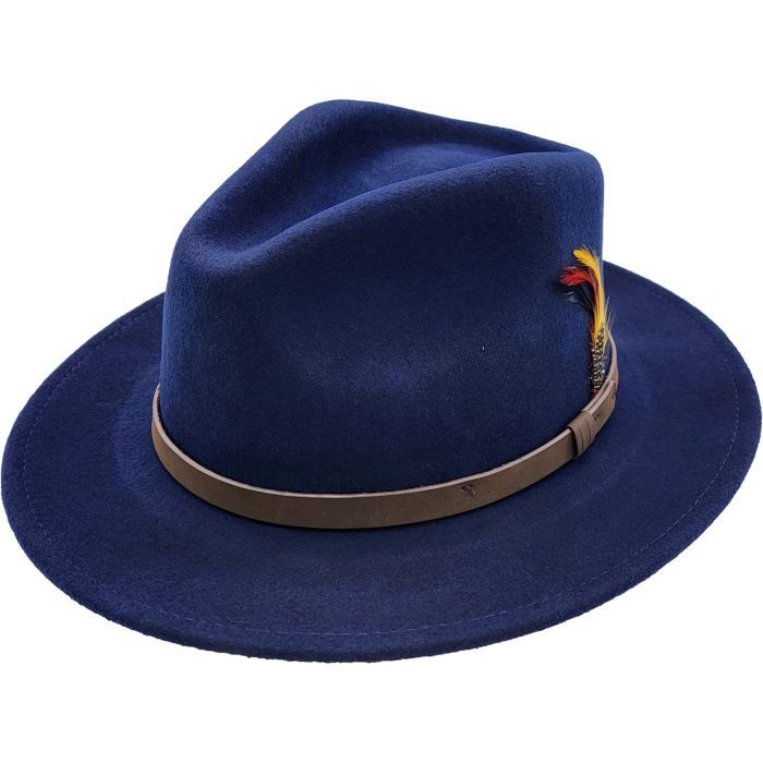 Wool Felt Classic Fedora Hat Spring Fair 2025
