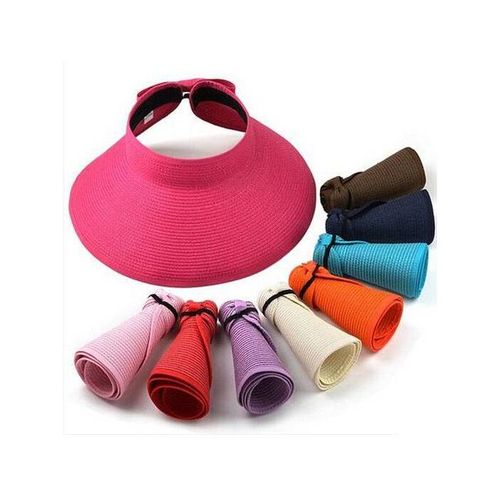 Packable Wide Brim Womens Summer Visor