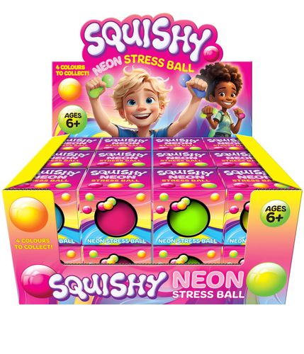 KandyToys Squishy Neon Stress Ball