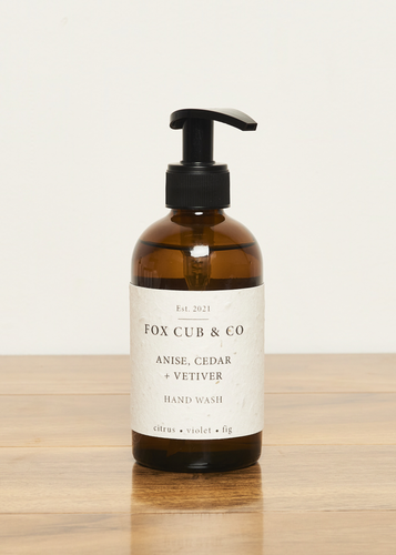 Anise, Cedar + Vetiver Hand Wash