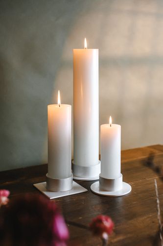 The Circle & The Square, candle holders