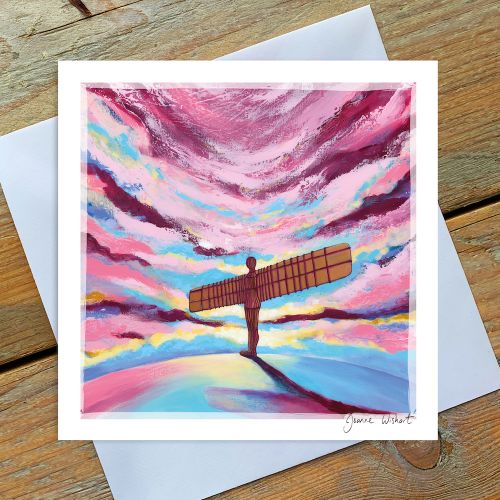 Angel of the North - Greetings Card