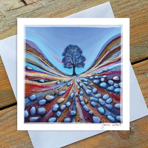 Sycamore Gap - Greetings Card