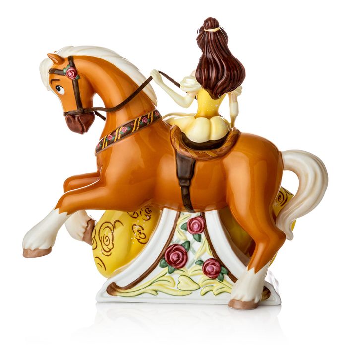 Belle and Philippe Musical Figurine