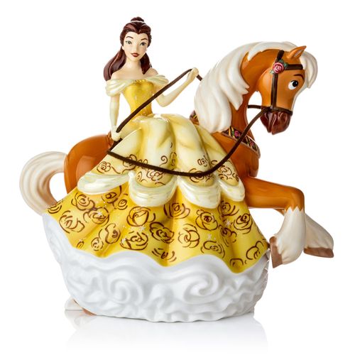 Belle and Philippe Musical Figurine