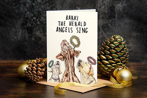 Bark Angels Christmas Card