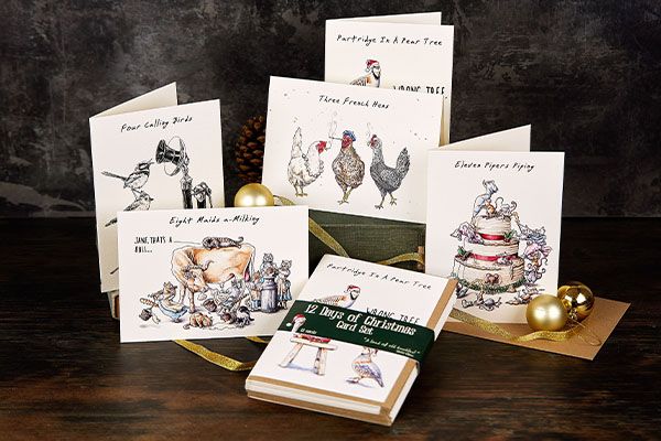Twelve Days of Christmas Card Pack