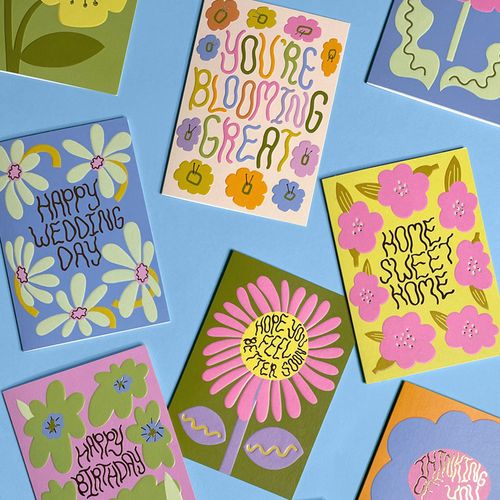 'Nurture' greeting card collection