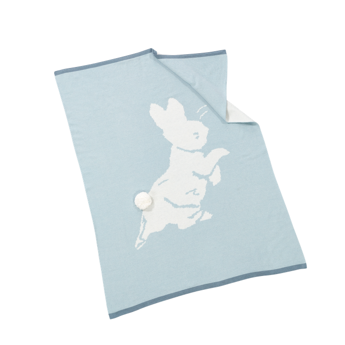 Peter Rabbit Signature Knitted Blanket with Soft Toy