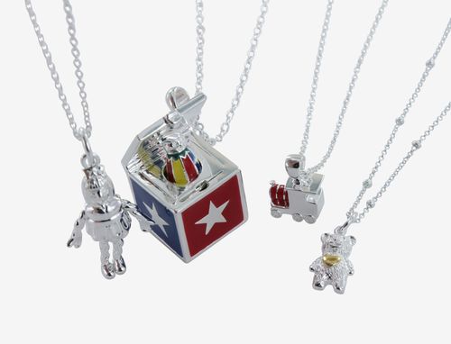 Jack in a Box Necklace