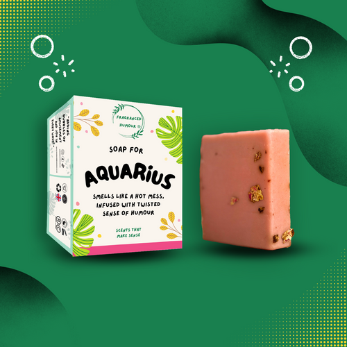 Aquarius Zodiac Soap
