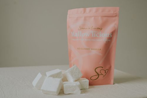 Handmade Classic Vanilla Marshmallows