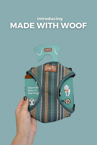 Adjustable Step In Dog Harness - Made With Woof